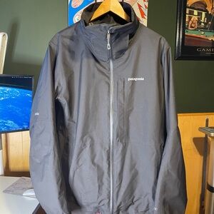 Patagonia H2No / Gore-Tex Style 31674 RECCO Alpine Shell Jacket no hood